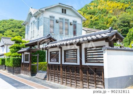 《広島県》たけはら町並み保存地区(重要伝統的建造物群保存地区) 《広島県》たけはら町並み保存地区(重要伝統的建造物群保存地区) 90232811