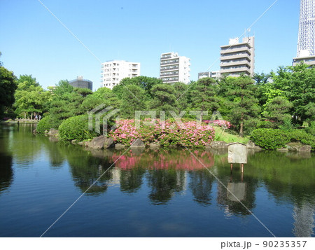 隅田公園の日本庭園 90235357