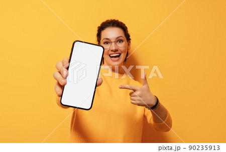 woman with smartphone woman with smartphone 90235913