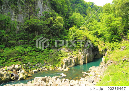 高千穂峡 【宮崎県高千穂町】 高千穂峡 【宮崎県高千穂町】 90236467