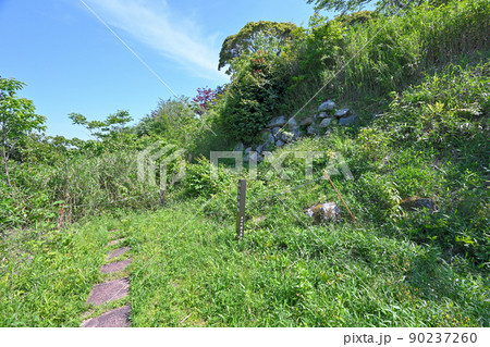 近江「水口城」「水口岡山城」の曲輪と石垣 近江「水口城」「水口岡山城」の曲輪と石垣 90237260