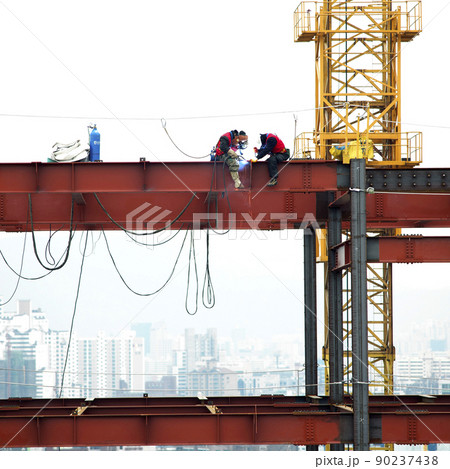 溶接 建築 工事 90237438