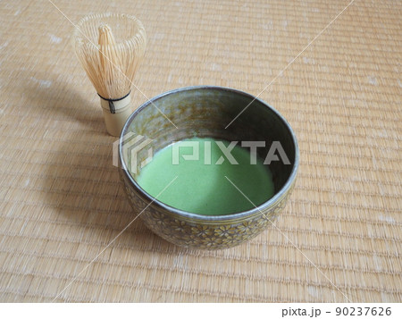 裏千家の抹茶　茶室　茶筅 90237626