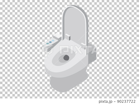 アイソメトリック_トイレ アイソメトリック_トイレ 90237722