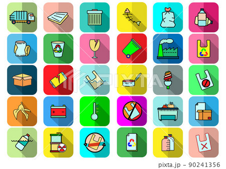 Set of Coronavirus Protection Related Vector icon.In closes such icons as cleaning,protect covid-19,hand dryer,soap,wipe,sanitary and more.Vector health and Prevent disease concept. 90241356