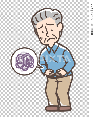 好像肚子疼的爺爺 90241577