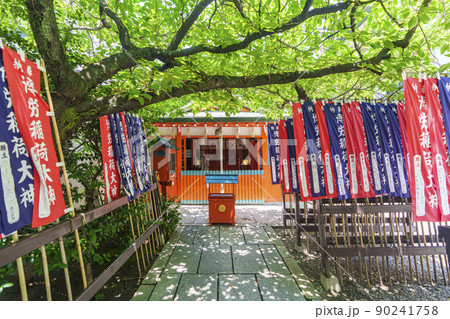 博労稲荷神社　難波神社（大阪府大阪市中央区博労町） 90241758