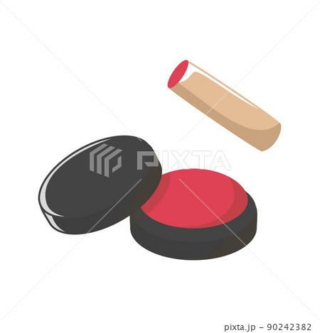 判子と朱肉 判子と朱肉 90242382