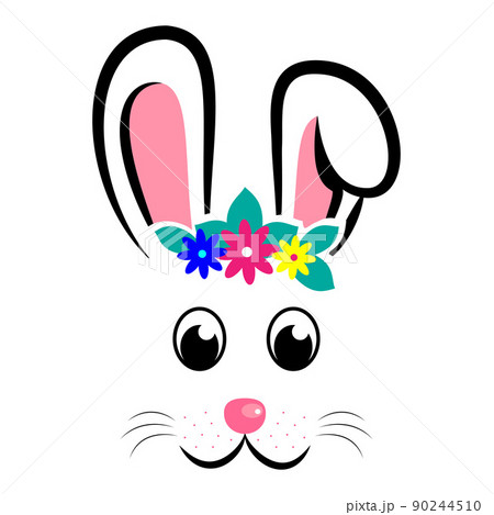 Kawaii Easter Bunny. Vector illustration Kawaii Easter Bunny. Vector illustration 90244510