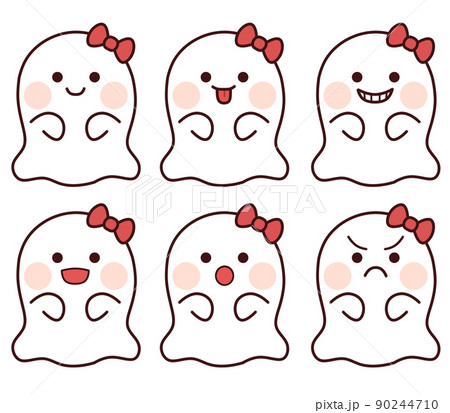 リボンをつけたおばけ 90244710