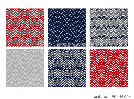 Collection of festive Christmas patterns.Vector illustration 90244878