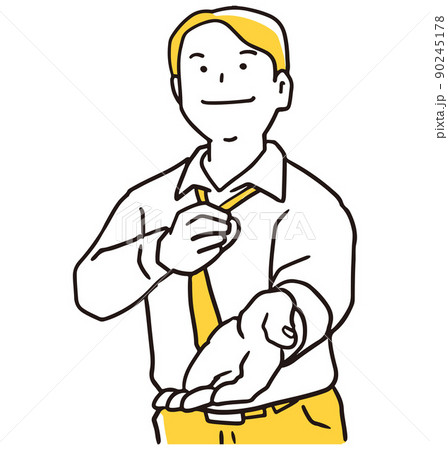 手を差し伸べるビジネスマン 90245178