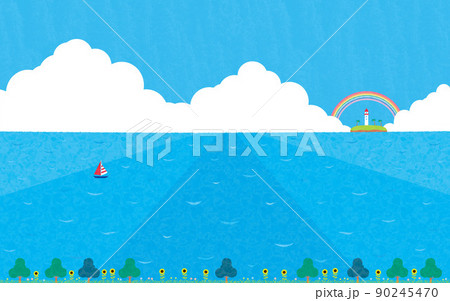 夏イラスト2022（海）4-1 90245470