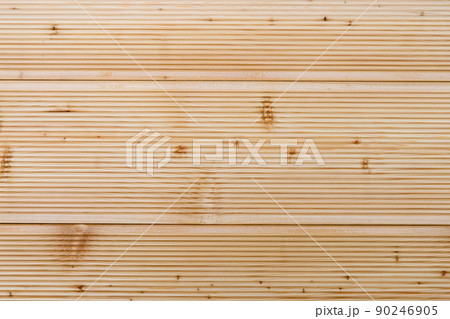 Wooden painted special protective oil larch floor as pattern or background. 90246905