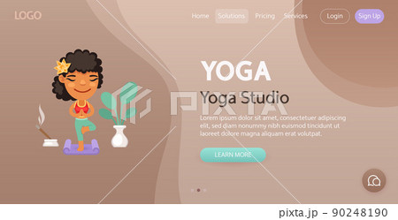 Yoga Website Template 90248190