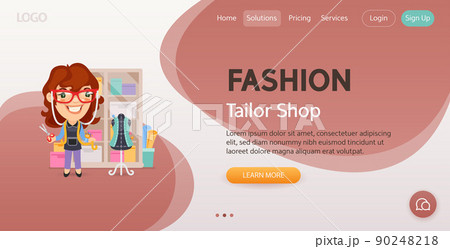 Fashion Website Template 90248218