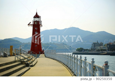 灯台 海 港 90250350