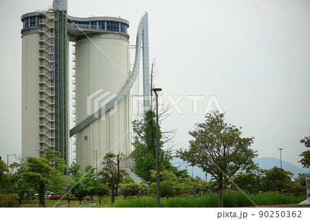 風景 ビル 建物 90250362