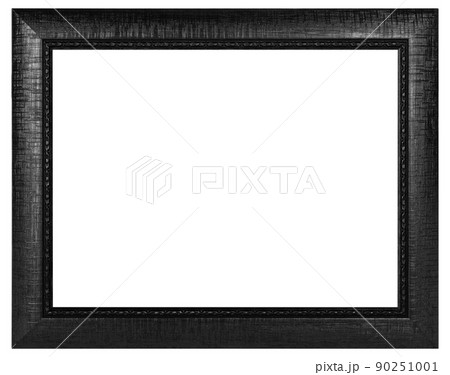 Black Vintage Wooden mockup canvas frame isolated Black Vintage Wooden mockup canvas frame isolated 90251001