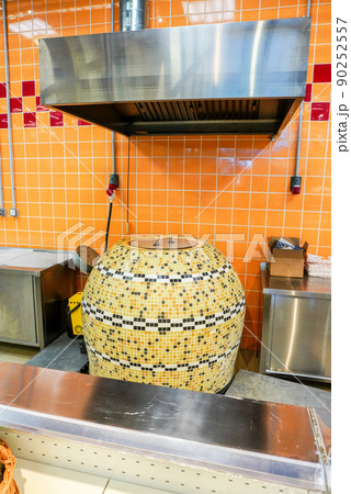 Large tandoor oven for making flat unleavened white bread Large tandoor oven for making flat unleavened white bread 90252557