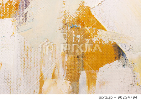 The texture of the canvas. 90254794