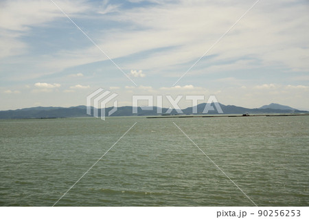海岸 雲 風景 90256253