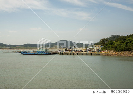 海岸 風景 空 90256939