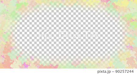 2対1の花柄の壁紙2 90257244