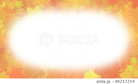 16対9の紅葉柄の壁紙3 90257254