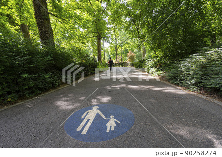 Edith Klein park in Luxembourg. Edith Klein park in Luxembourg. 90258274
