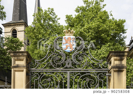 the coat of arms of the Grand Duchy of Luxembourg 90258308