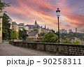 Panorama of Luxembourg city 90258311