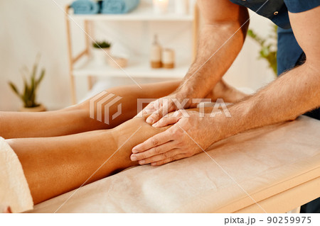 Full Body Massage Closeup Full Body Massage Closeup 90259975