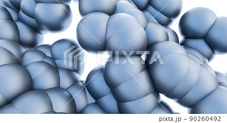 dark abstract ball sphere visualization background 3d render illustration 90260492