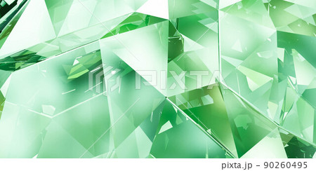 abstract glass reflections technology background visualization 3d render illustration 90260495