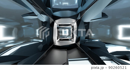 futuristic space station lab future technology concept 3d render illustration futuristic space station lab future technology concept 3d render illustration 90260521