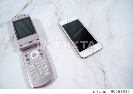 ガラケーとスマホ -電話回線の乗り換え- 90261930