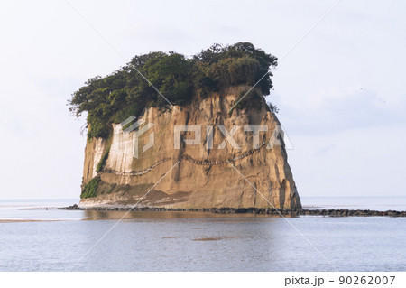 見附島　能登半島　珠洲　軍艦島 90262007