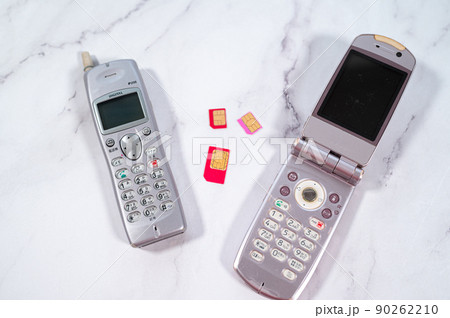 ガラケーとスマホ -電話回線の乗り換え- 90262210