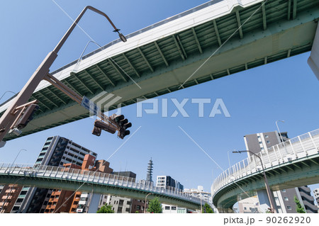名古屋高速道路ジャンクション高架・東片端 90262920