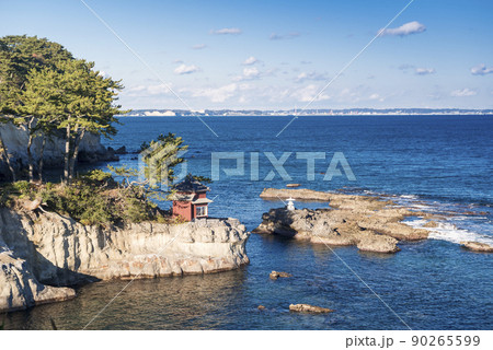 秋の五浦海岸 秋の五浦海岸 90265599