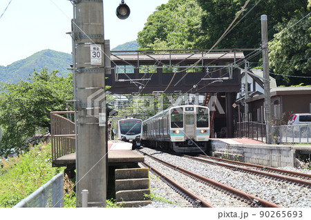 日本三大車窓が望める姨捨駅 日本三大車窓が望める姨捨駅 90265693