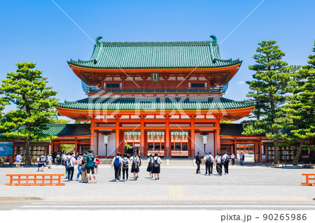 京都　平安神宮　応天門 90265986