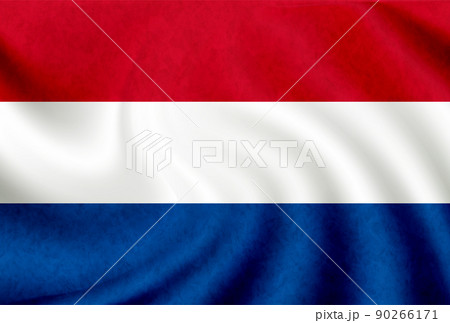 オランダ　 国　旗　アイコン 90266171