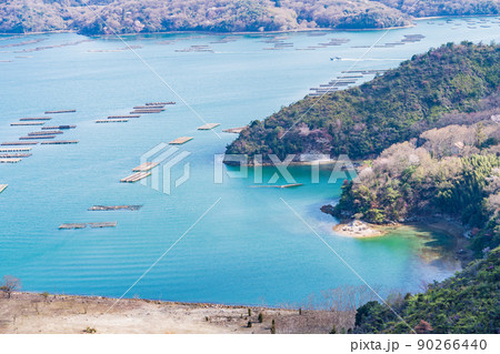 (岡山県)虫明迫門の曙(むしあげせとのあけぼの) (岡山県)虫明迫門の曙(むしあげせとのあけぼの) 90266440