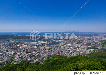 皿倉山からの眺望 北九州市八幡東区 皿倉山からの眺望 北九州市八幡東区 90268143