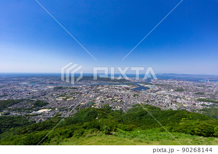 皿倉山からの眺望　北九州市八幡東区 90268144
