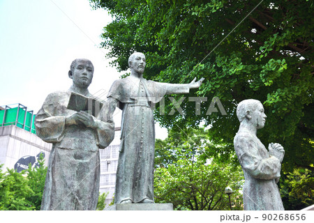 キリスト教伝来の地鹿児島市のザビエル公園 90268656