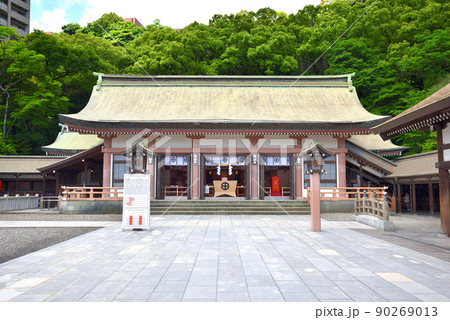 鹿児島市の照国神社の風景 90269013