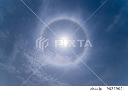 日暈（ハロ） 90269094